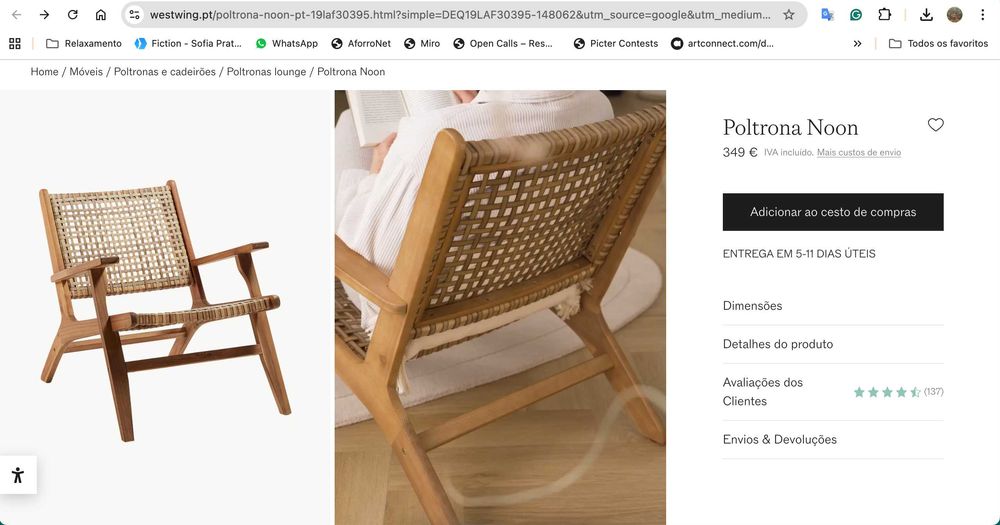 Poltrona / Cadeirão