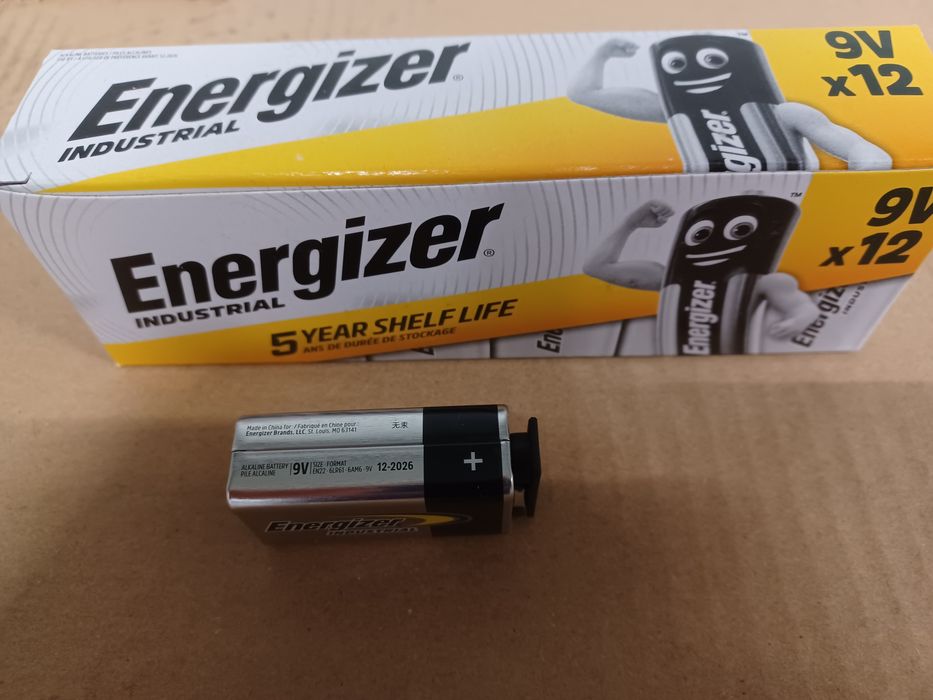 baterie Energizer 9V Industrial