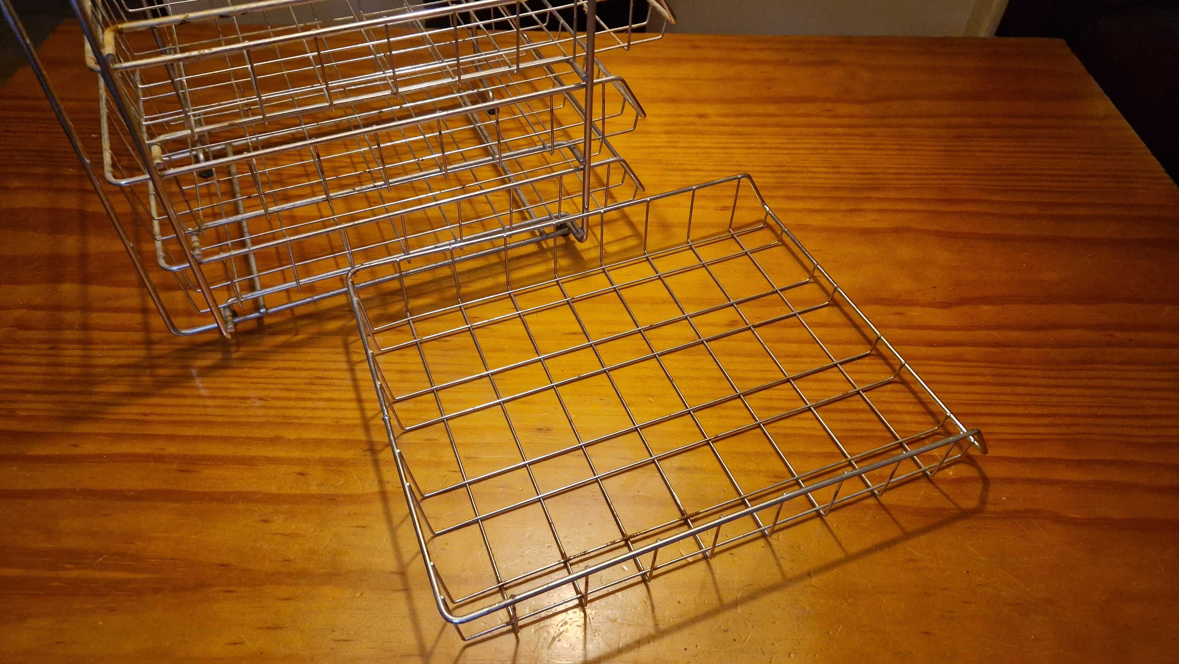 Conjunto 4 Gavetas de Arrumação Inox