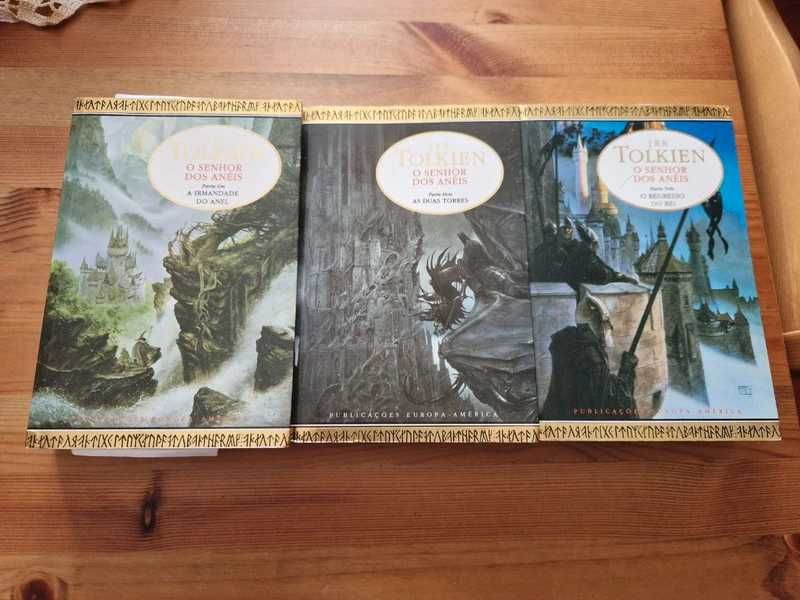 Senhor dos Anéis - Trilogia - Irmandade Duas Torres Regresso do Rei