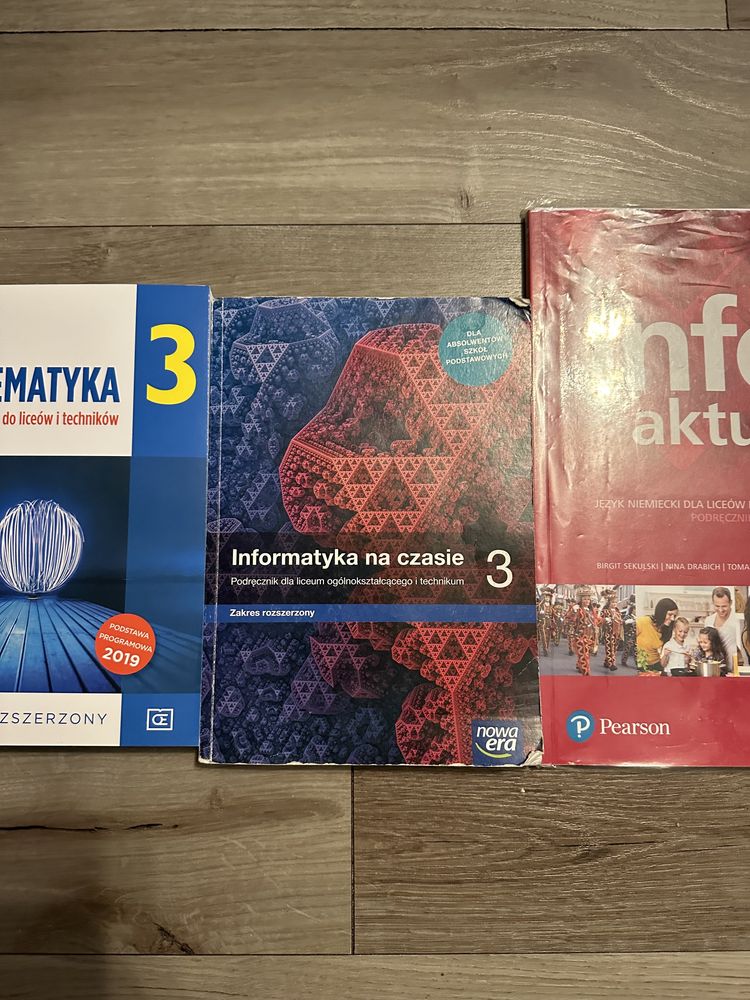 Książki do liceum MATEMATYKI BRAK