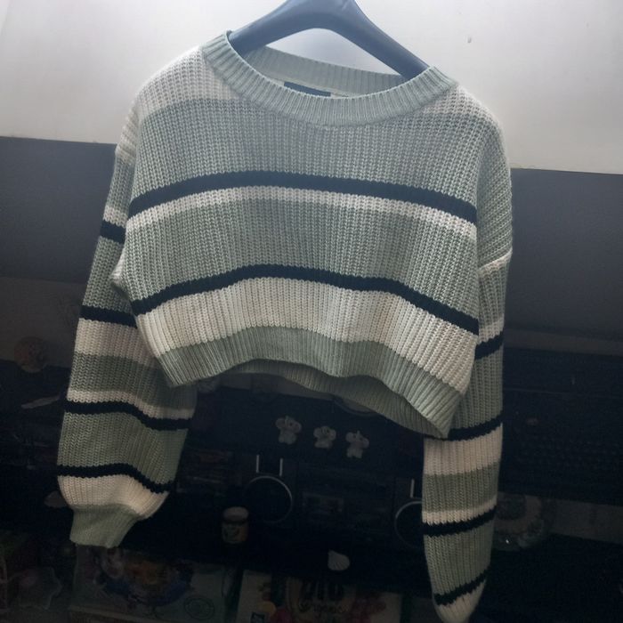 Camisola riscas shein