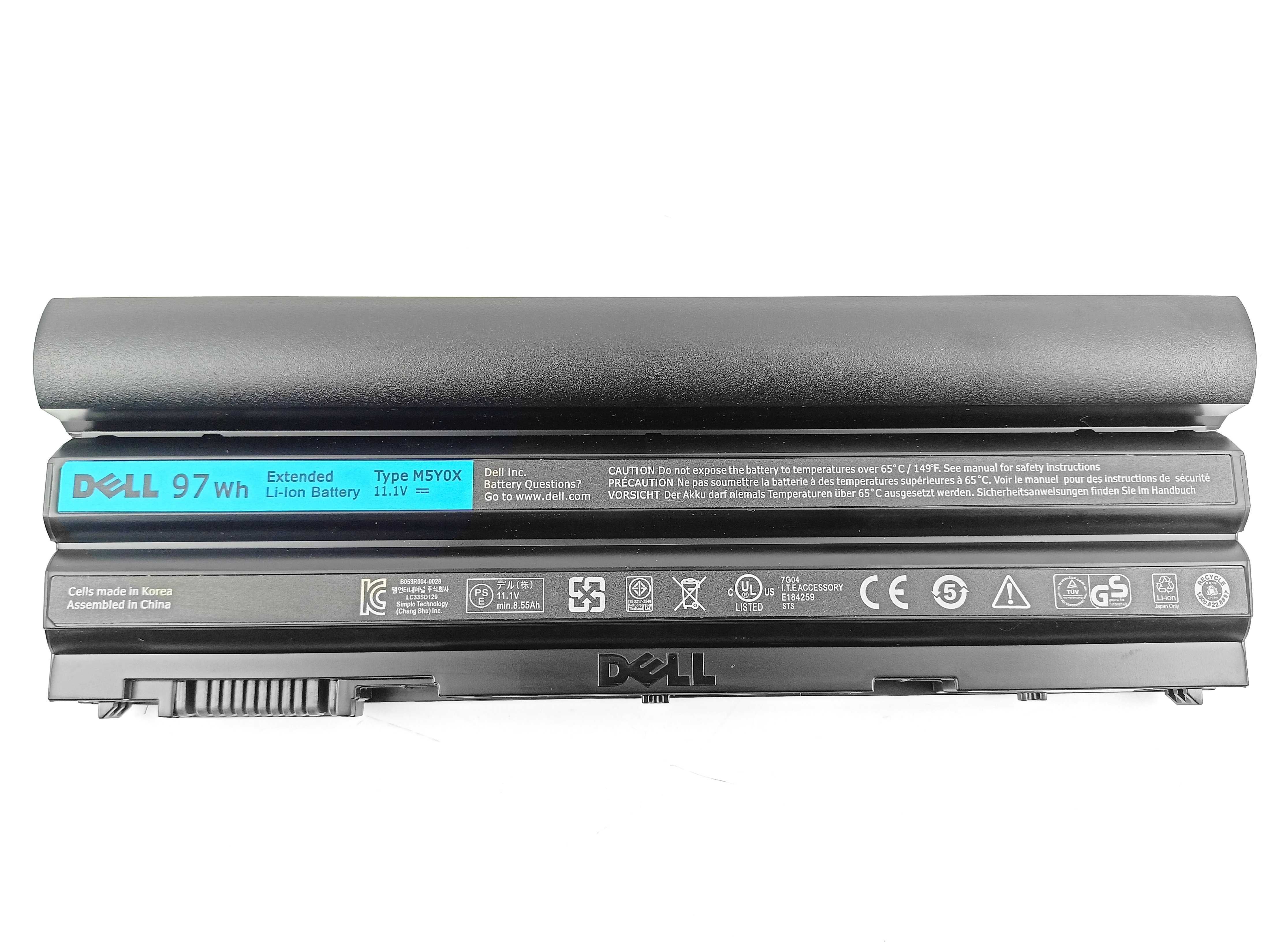 АКБ батарея T54FJ M5YOX для ноутбука Dell Latitude E5520 60Wh і 97Wh
