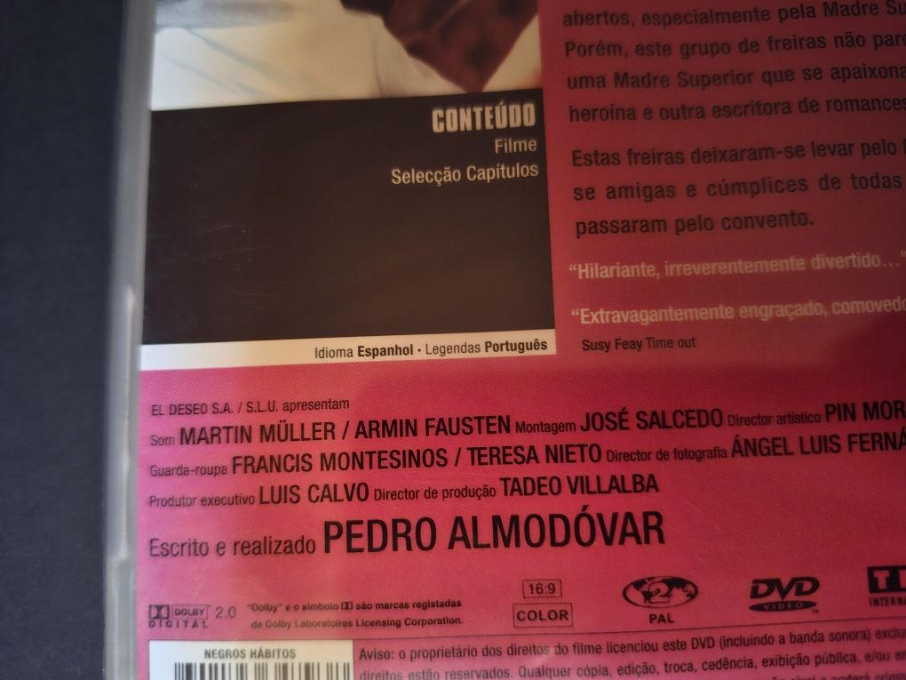 Negros Hábitos - Pedro Almodóvar - cinema espanhol