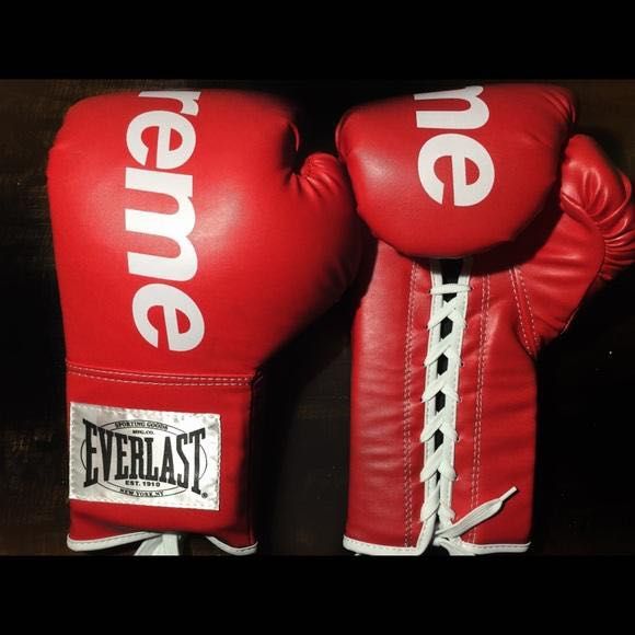 Luvas Boxe Supreme x Everlast Boxing Gloves