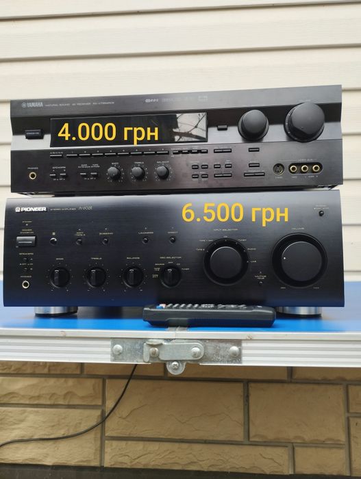 Pioneer A-602 R усилитель пульт и Ресивер Yamaha RX-V795а