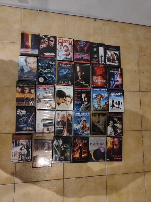 Vendo conjunto de DVD's