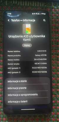 Samsung Galaxy A33 5G 128gb / 6ram