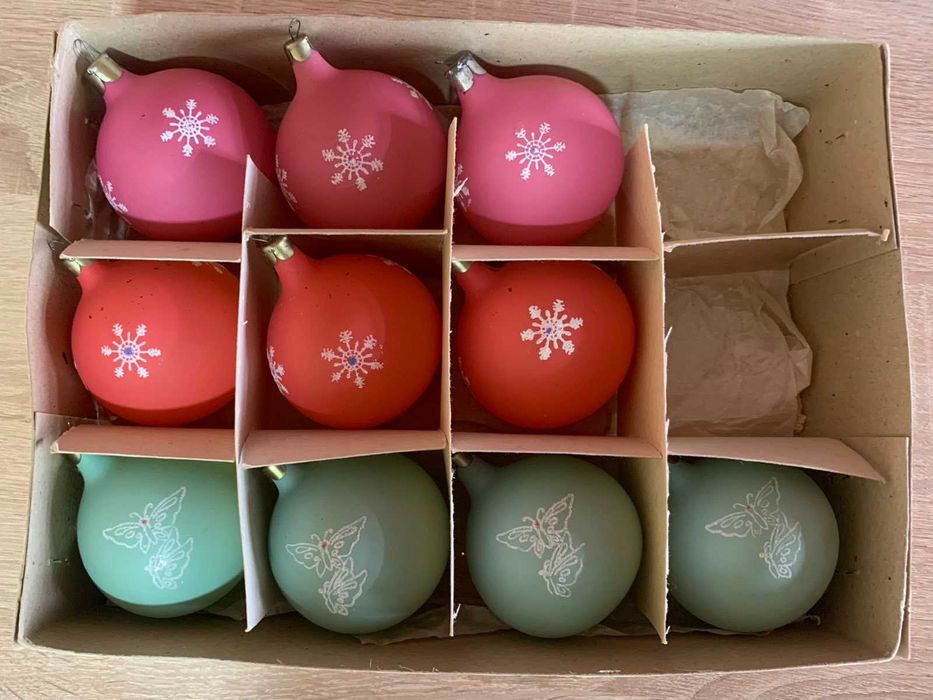 Игрушки новогодние СССР толстые три поросёнка handmade ручная роспись