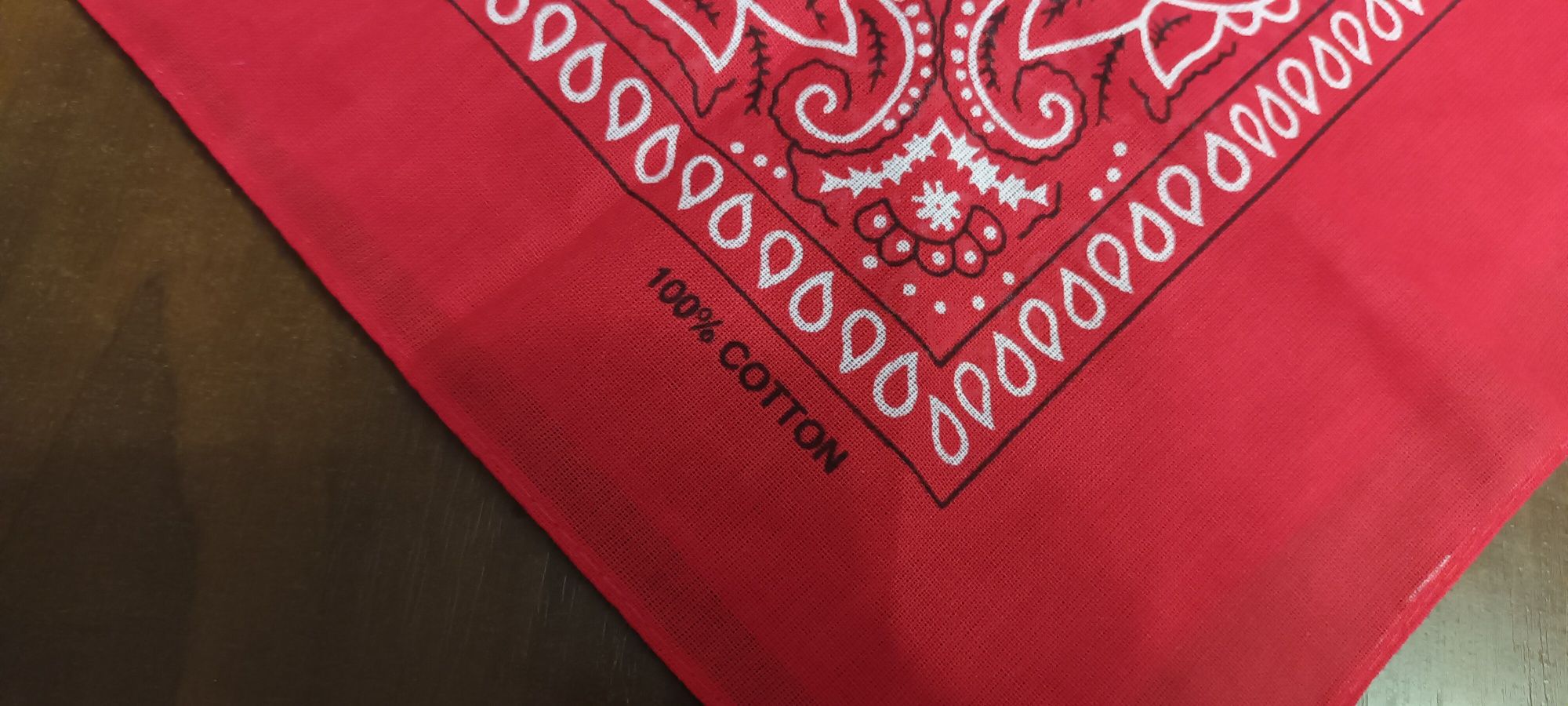 Nowa chustka bandana bandamka czerwona