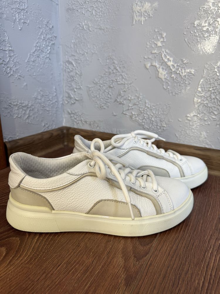 Мужские кеды кожаные NV brand