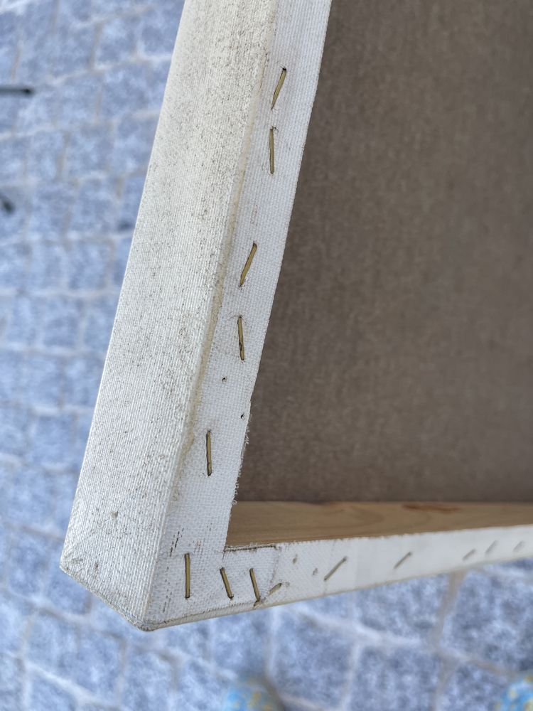 Quadro decorativo com assinatura