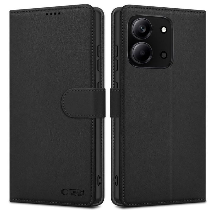 Etui Tech-Protect Wallet Xiaomi Redmi 15C Black