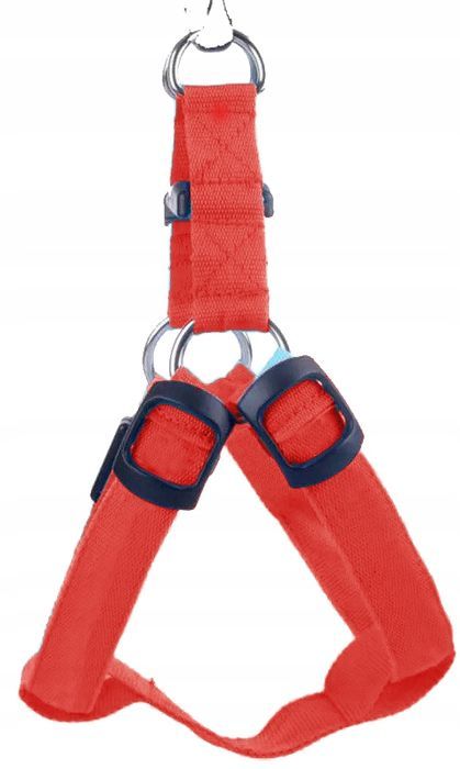 Świecące szelki dla PSA kota Szelki LED Czerwony S