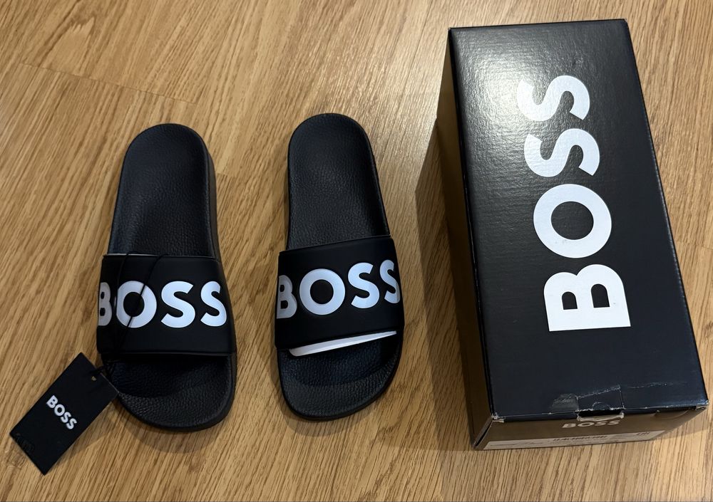 Шльопанці чоловічі Hugo Boss 44,46 Оригінал