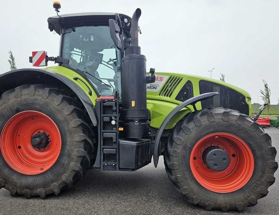 Claas Axion 920 Cebis, RTK, RTX Starfire 7500, TUZ + WOM