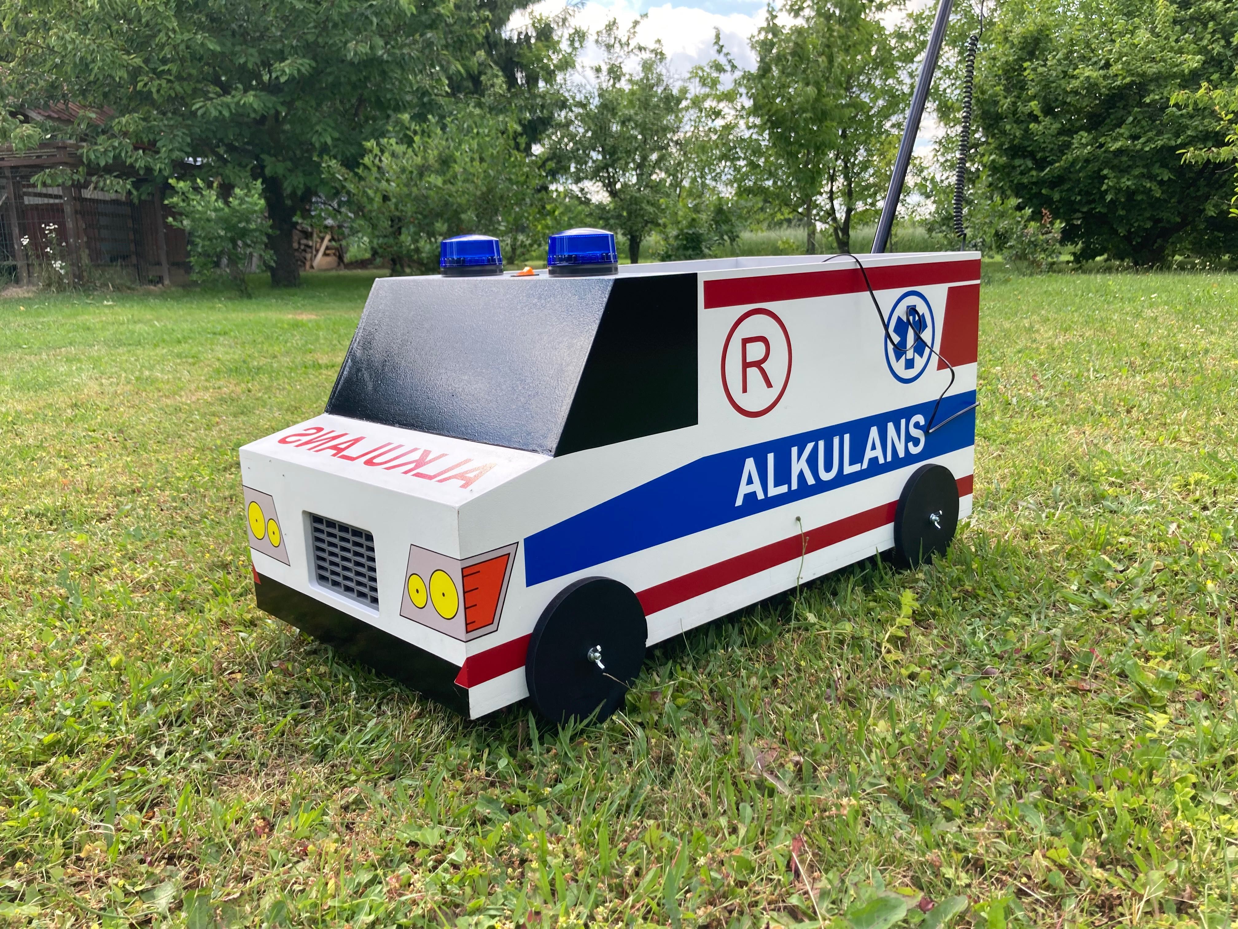 Alkulans, wozidło, wózek na wódkę, wesele