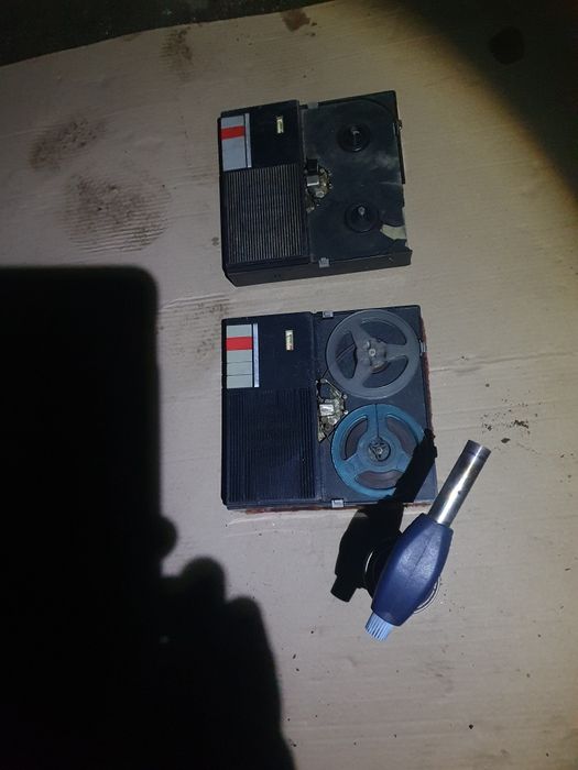 Ретро магнітофони міні бобінні.