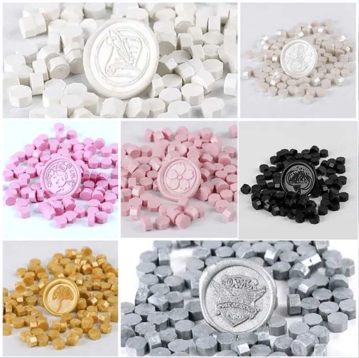 Воск сургуч 50шт в таблетках для штампа ( печати) печать для конвертов