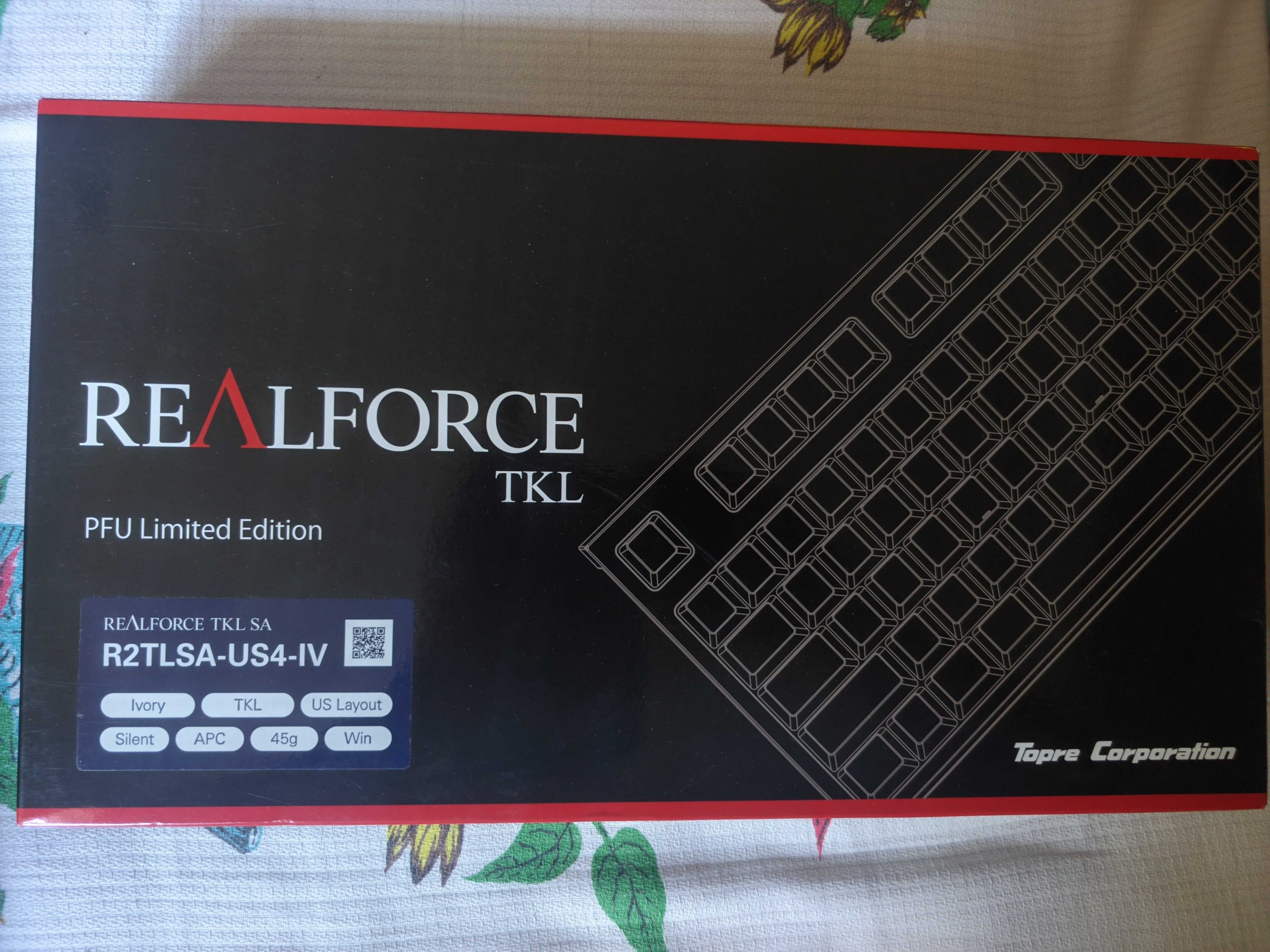 Клавіатура Topre Realforce R2 TKL PFU Limited Edition (R2TLSA-US4-IV)