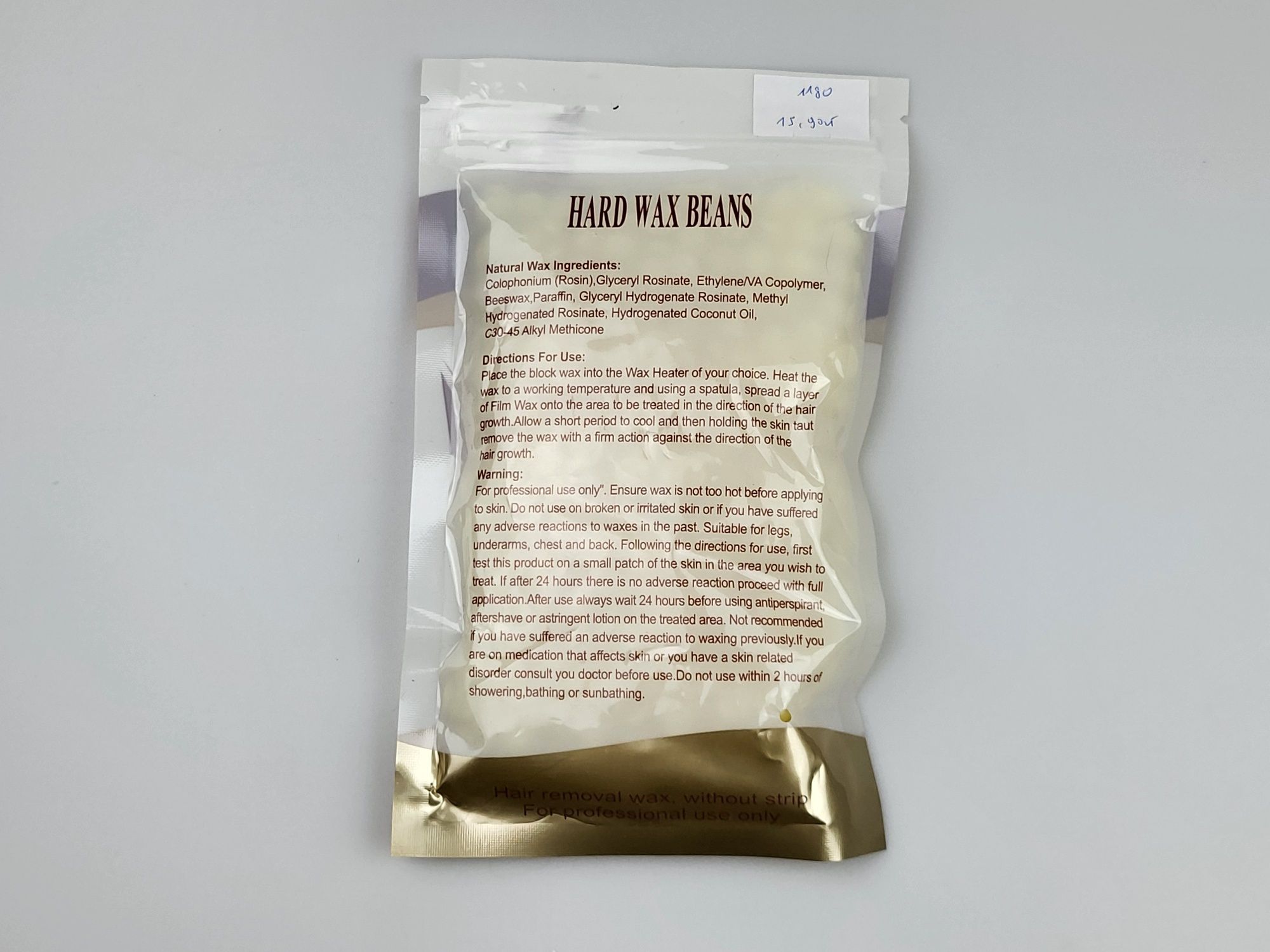 Depilator na gorąco twardy wosk w granulkach do depilacji 100g Żółty