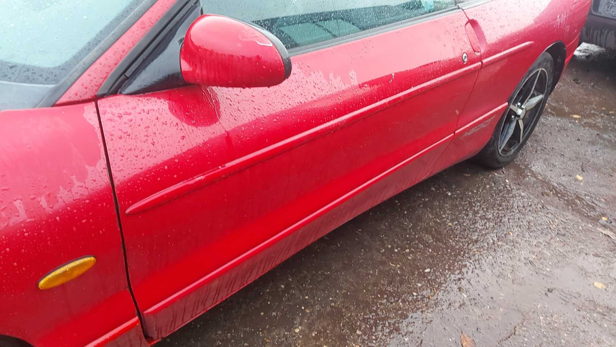 Ford Probe II 1997' drzwi lewe czerwone FV części/dostawa