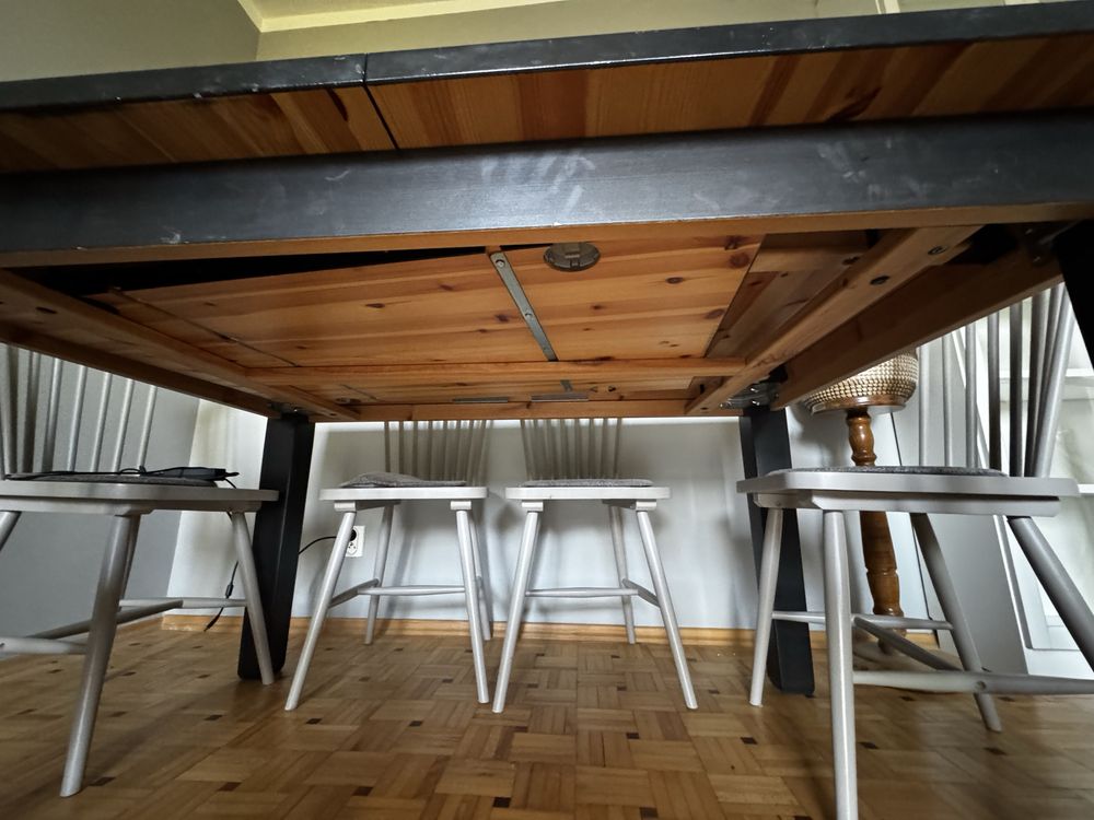 Stol drewniany rozkladany ikea STORNAS