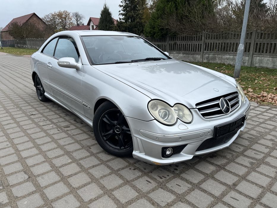 !! BLACK WEEK !! Mercedes CLK 270CDI W209 AMG Klima Navi Skóry