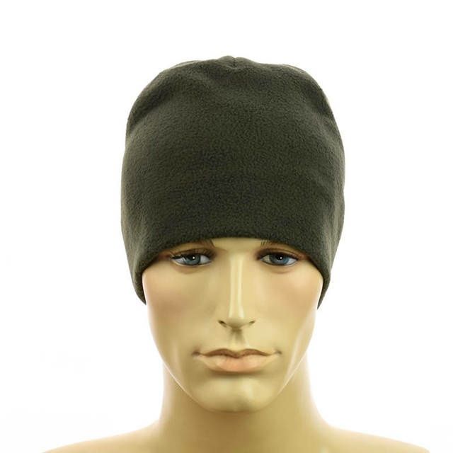 Двошарова флісова шапка виготовлена з мікрофлісу