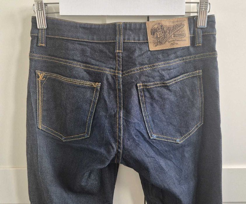 Oryginalne Dżinsy Louis Vuitton - Klasyczny Fason Made In Italy 34 XS