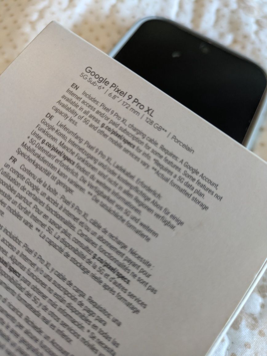 Google Pixel 9 pro XL 128Gb