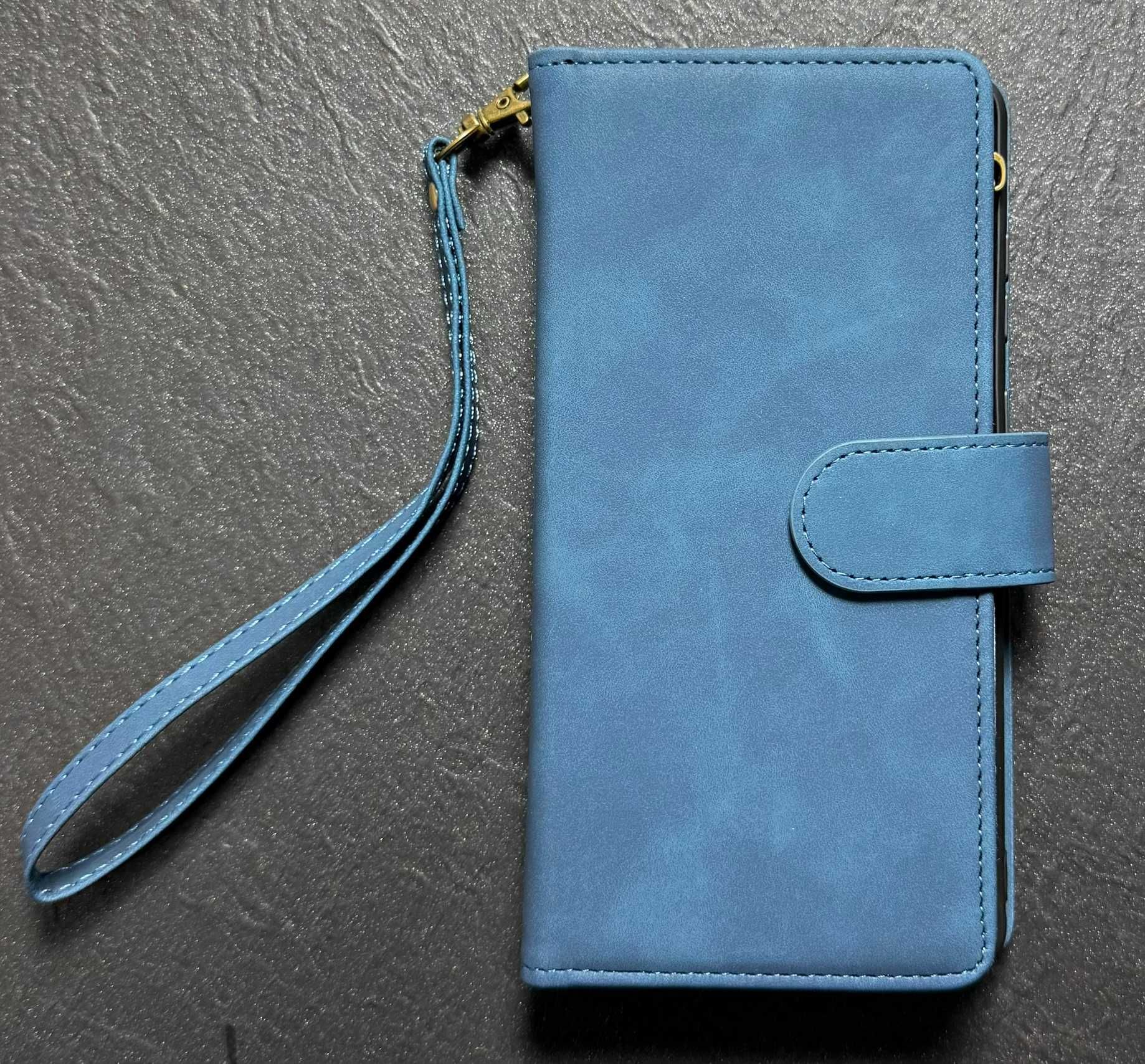 Etui z klapką dla Samsung Galaxy S20 Plus Ueebai niebieskie