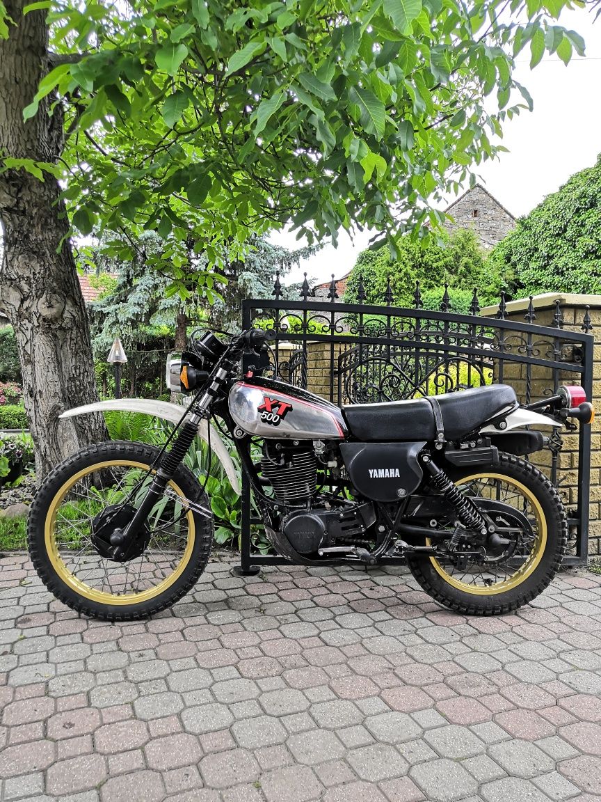 Yamaha XT500 81r klasyk enduro