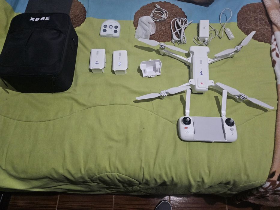 Drone fimi x8 se 2020 com 8km de distância