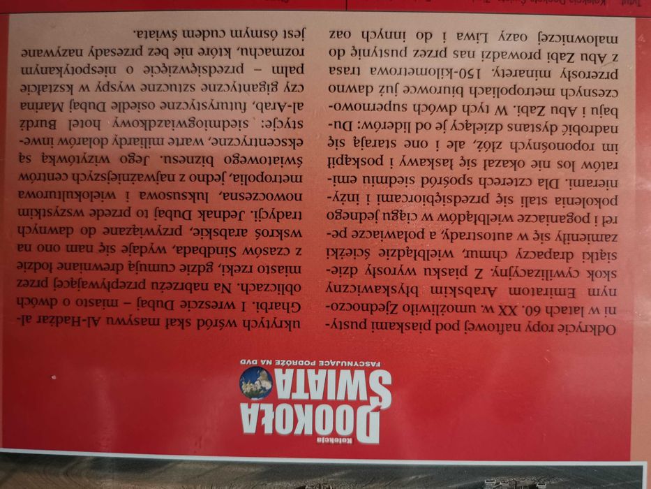 Płyta dvd Fascynujące podróże "Zjednoczone Emiraty Arabskie"