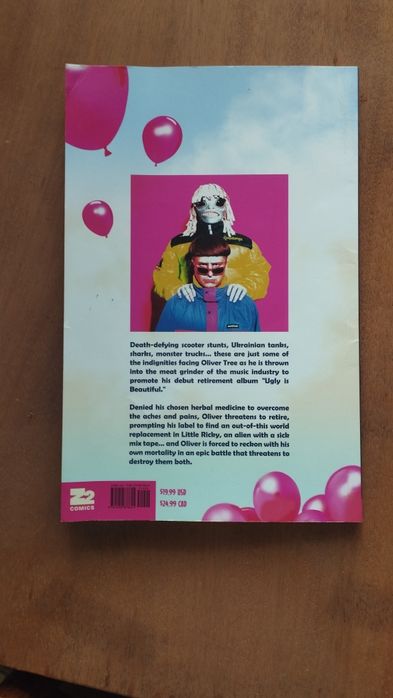 Продам комікс Oliver Tree vs Little Ricky Alien boys Книга