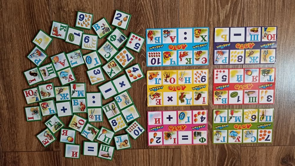 Навчальні, настільні ігри, лего