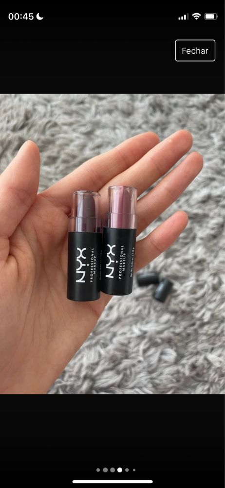 Conjunto 2 lipsticks NYX