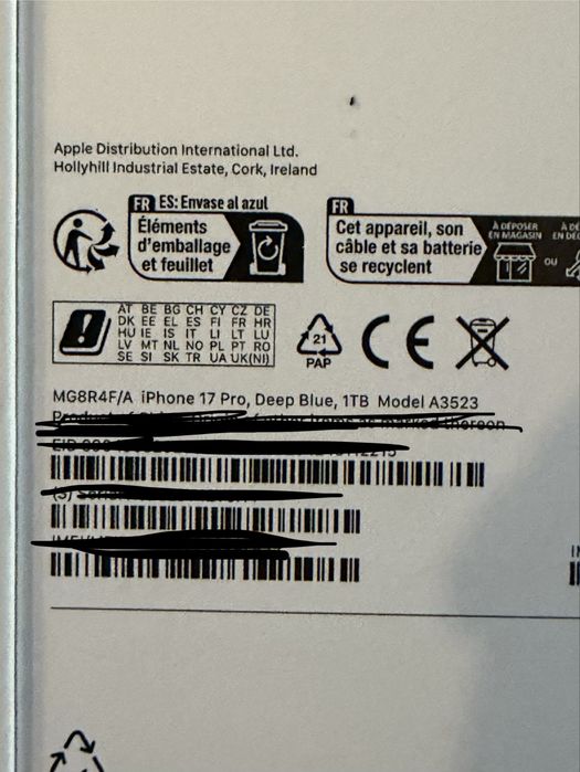 Troco iphone 17 pro 1tb