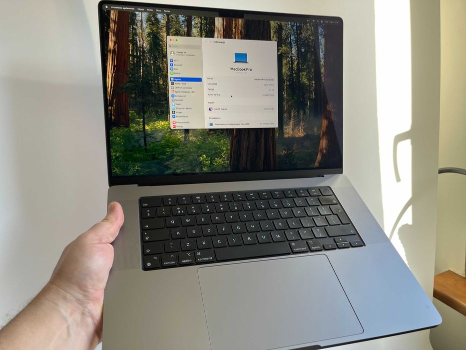 APPLE Macbook PRO 16 A2485 M1 PRO 32GB 512GB SSD NVMe Szary Fv 23%