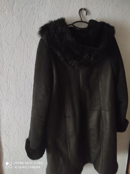 Женская турецкая натуральная дубленка