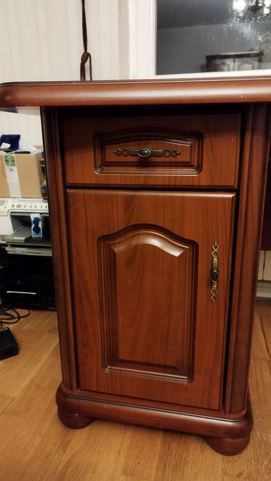 Biurko Black Red White meble stylizowane