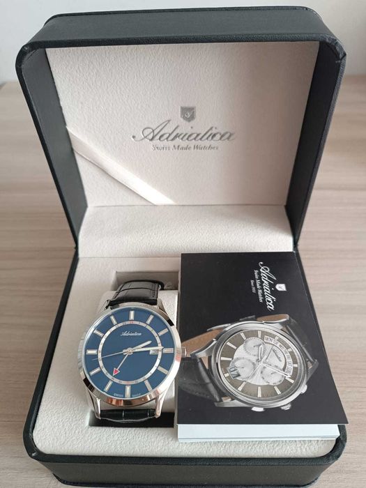 IDEALNY NA PREZENT! Sprzedam nowy zegarek szwajcarski marki Adriatica