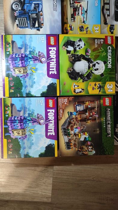 LEGO 17 nowych zestawów! Technic Speed Creator Minecraft Fortnite City