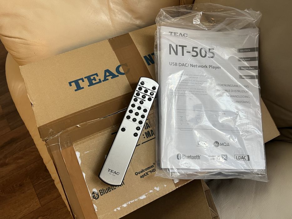 Проигрыватель ЦАП DAC TEAC nt 505. AK 4497.  Торг