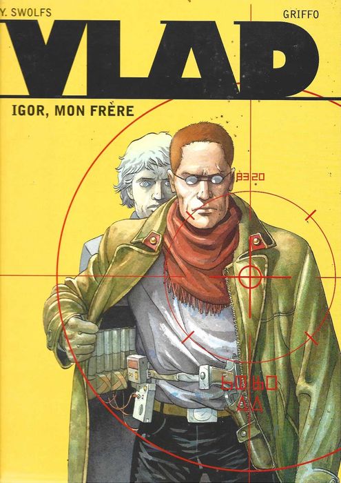 Banda desenhada francófona VLAD 7 livros a 12€ cada