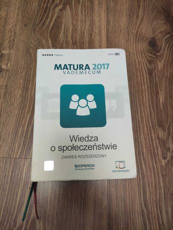 Matura 2017. Vademecum. Wiedza o społeczeństwie. Zakres rozszerzony