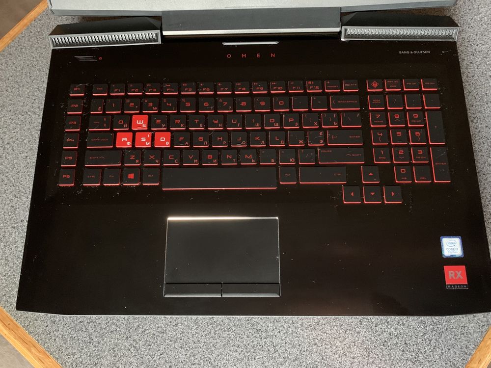 Игровой Ноутбук  HP Omen 17-an012dx i7(7) AMD (8gb) SSD1Tb RAM16Gb