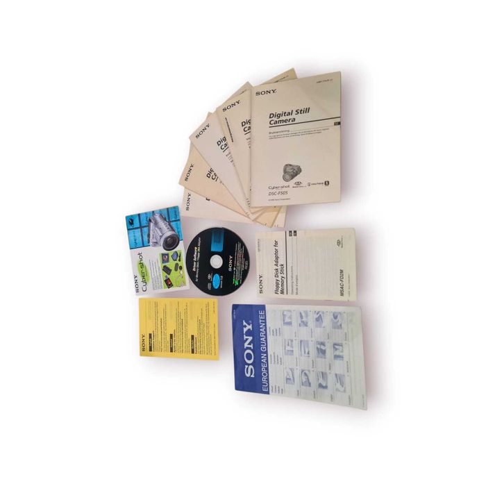 Sony Cyber-shot DSC-F505 – 2.1MP, Carl Zeiss, Kit Completo com Caixa