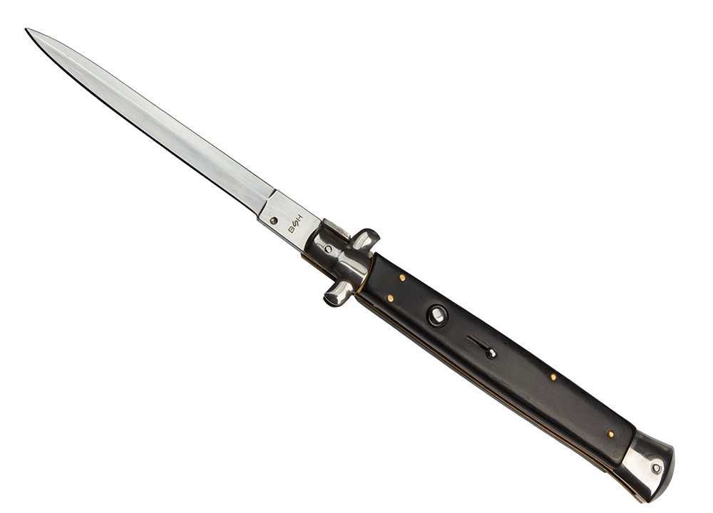 Najdłuższy nóż sprężynowy składany rozkładany ITALY 33,5 cm N-518A XXL